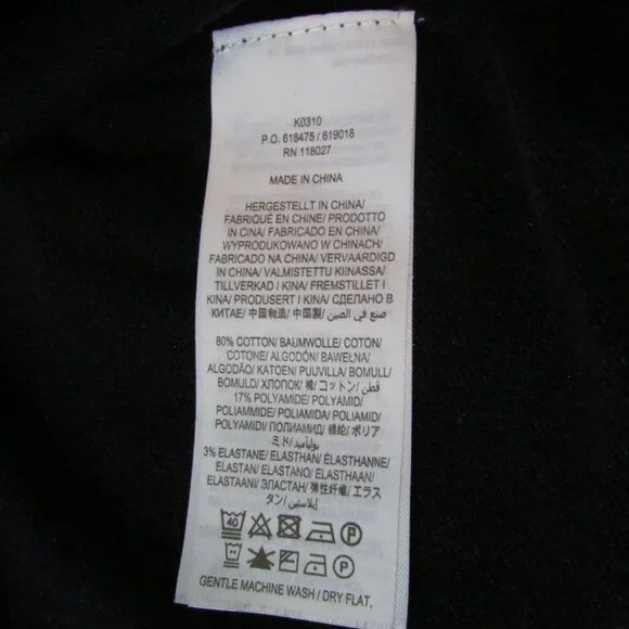 Boden Navy & Yellow Lightweight Sweater / Top  Soft Stretch - Picture 5 of 5